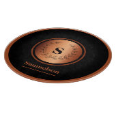 Copper Detailed Personalized Kitchen Cutting Board カッティングボード (角)
