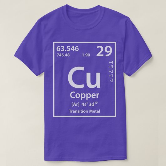 Copper Element Tシャツ (デザイン正面)