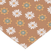 Copper Floral Runner Pastel Boho Dining Style ロングテーブルランナー (コーナー)