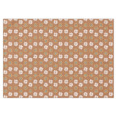 Copper Floral Tablecloth Pastel Boho Dining Style テーブルクロス (正面(横))