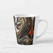 Copper Glow Metal Face カフェラテマグ (右)