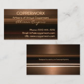 COPPER METALLIC名刺 名刺 (正面/裏面)