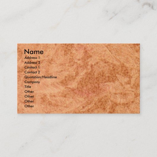 Copper Mix名刺 名刺 (正面)