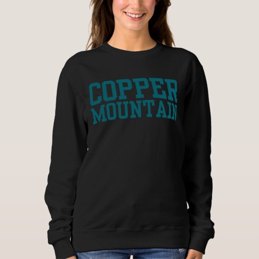 Copper Mountain College スウェットシャツ (正面)