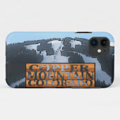 Copper Mountain Coloradoのログ署名5ケース Case-Mate iPhoneケース (裏面(横))