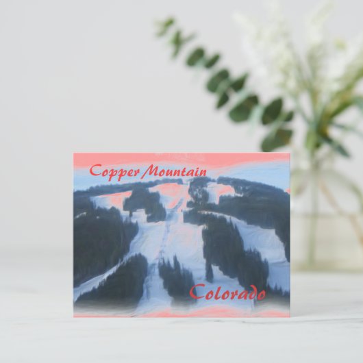 Copper Mountain Coloradoはがき ポストカード (スタンド正面)