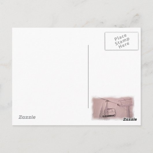 Copper Mountain Coloradoはがき ポストカード (裏面)