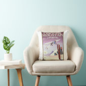 Copper Mountain Coloradoヴィンテージポスター クッション (椅子)