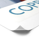 Copper Mountain Colorado Wall Art Snowy Peak ポスター (角)