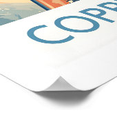 Copper Mountain Colorado Wall Art Winter Mountain ポスター (角)