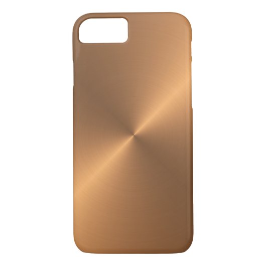 Copper Shine iPhone 7ケース Case-Mate iPhoneケース (裏面)