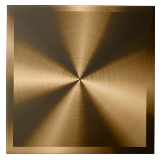 Copper Shiny Metallic Design Stainless Steel Look タイル (正面)