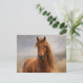 Copper Spirit | Chestnut Horse | Postcard ポストカード (スタンド正面)