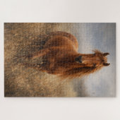 Copper Spirit | Chestnut Horse | Puzzle ジグソーパズル (横)