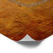 Copper Sri Yantra – ポスター (角)