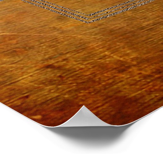 Copper Sri Yantra – ポスター (角)