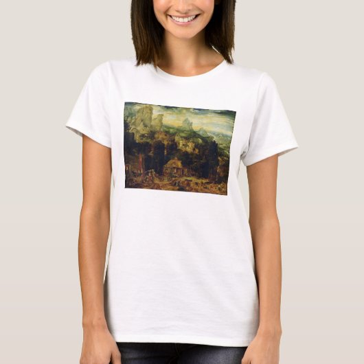 Coppermine (パネル上の油) tシャツ (正面)