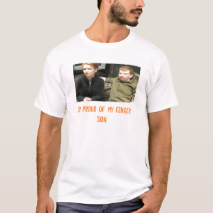 coppermom1、私は私のショウガの息子の誇りを持ったです tシャツ