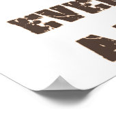 Coprolite Occus Dinosale – アートプリント ポスター (角)