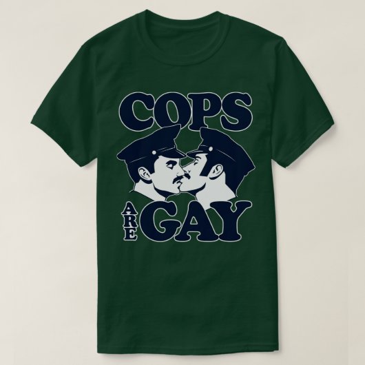 Copsはゲイピン Tシャツ (デザイン正面)