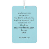 Coptic Cross カーエアーフレッシュナー (裏面)