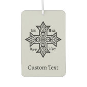 Coptic Cross カーエアーフレッシュナー (正面)