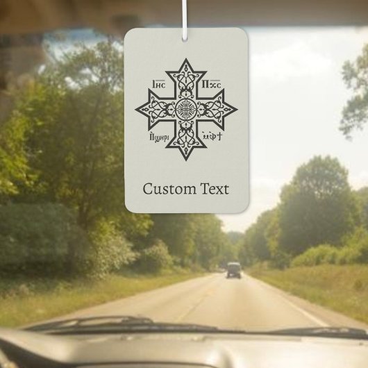 Coptic Cross カーエアーフレッシュナー