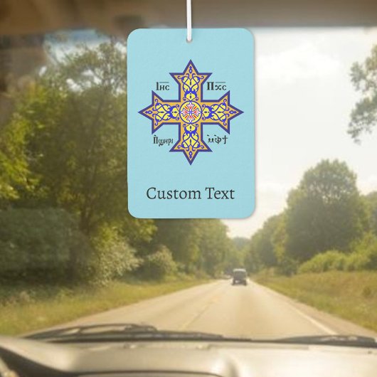 Coptic Cross カーエアーフレッシュナー