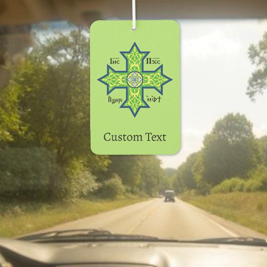 Coptic Cross カーエアーフレッシュナー