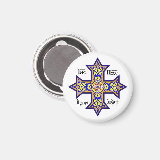 Coptic cross マグネット (正面/裏面)
