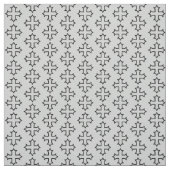 Coptic Cross Outline Pattern ファブリック (見本)