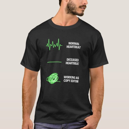 Copy Editor Worker Funny Copy Editor Jobs Premium Tシャツ (正面)