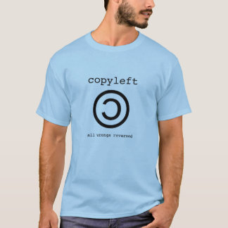 copyleftのTシャツ Tシャツ
