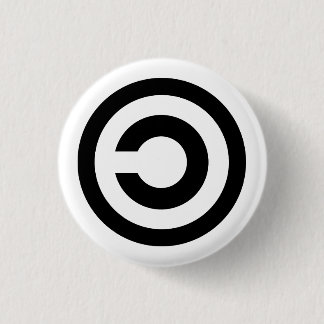 Copyleft 缶バッジ