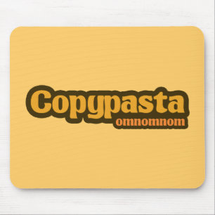 Copypasteオムノムインターネットユーモア マウスパッド