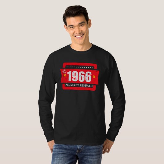 Copyright 1966 All Rights Reserve Tシャツ (正面フル)