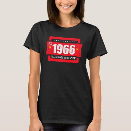 Copyright 1966 All Rights Reserve Tシャツ (正面)