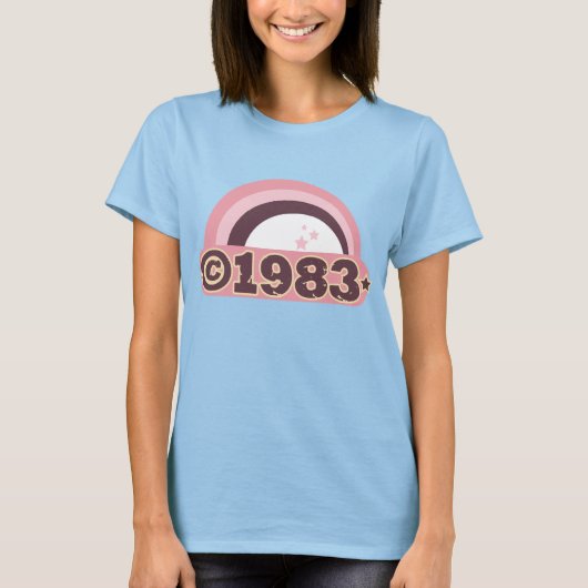 Copyright 1983 tシャツ (正面)