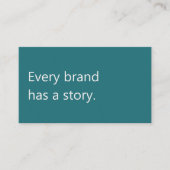 Copywriter Freelance Writer Modern Colorful 名刺 (正面)