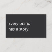 Copywriter Freelance Writer Modern Minimalist 名刺 (正面)