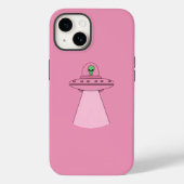 Coq Alien mignon et fun Case-Mate iPhoneケース (裏面)