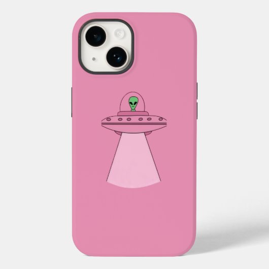 Coq Alien mignon et fun Case-Mate iPhoneケース (裏面)