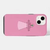 Coq Alien mignon et fun iPhoneケース (裏面横)