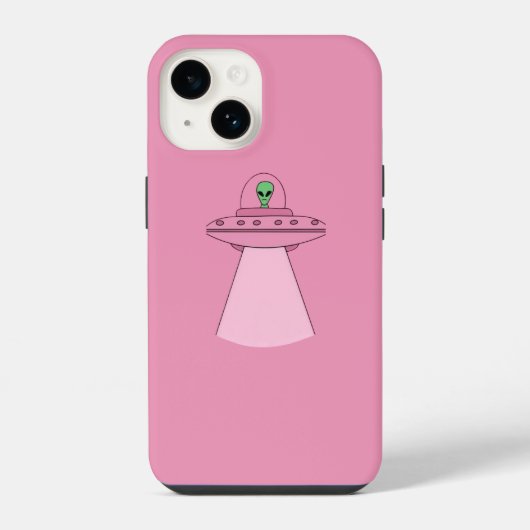 Coq Alien mignon et fun iPhoneケース (裏面)