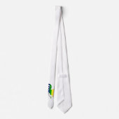 Coq Grasのタイの大きいcoqのデザイン ネクタイ (裏面)