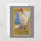 Coq-sur-Mer Vintage Poster 1923 ポストカード (正面/裏面)