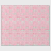 Coqetteさくらんぼオントップサンキューベイビーシャワー ラッピングペーパー (フラット)