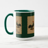 Coqs laのFermeのヴィンテージ マグカップ (左)