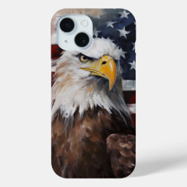 Coque aigle Americains iPhone 15ケース