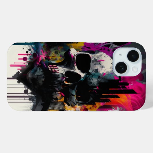 Coque art abstrait Case-Mate iPhoneケース (裏面 (横))